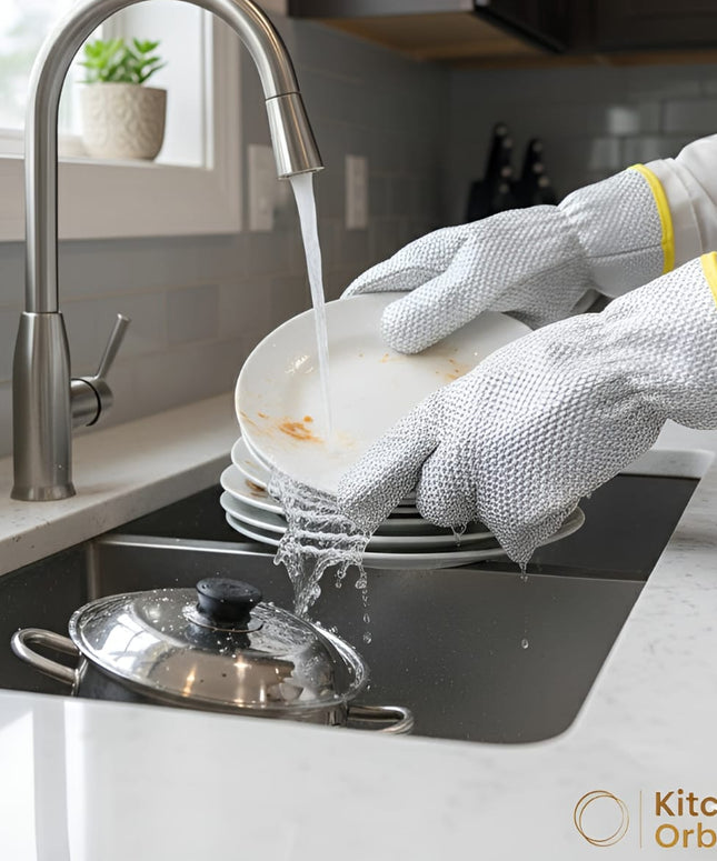 Anti-Slip Dishwashing Gloves
