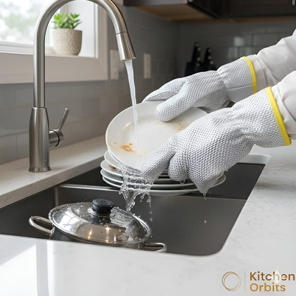 Anti-Slip Dishwashing Gloves