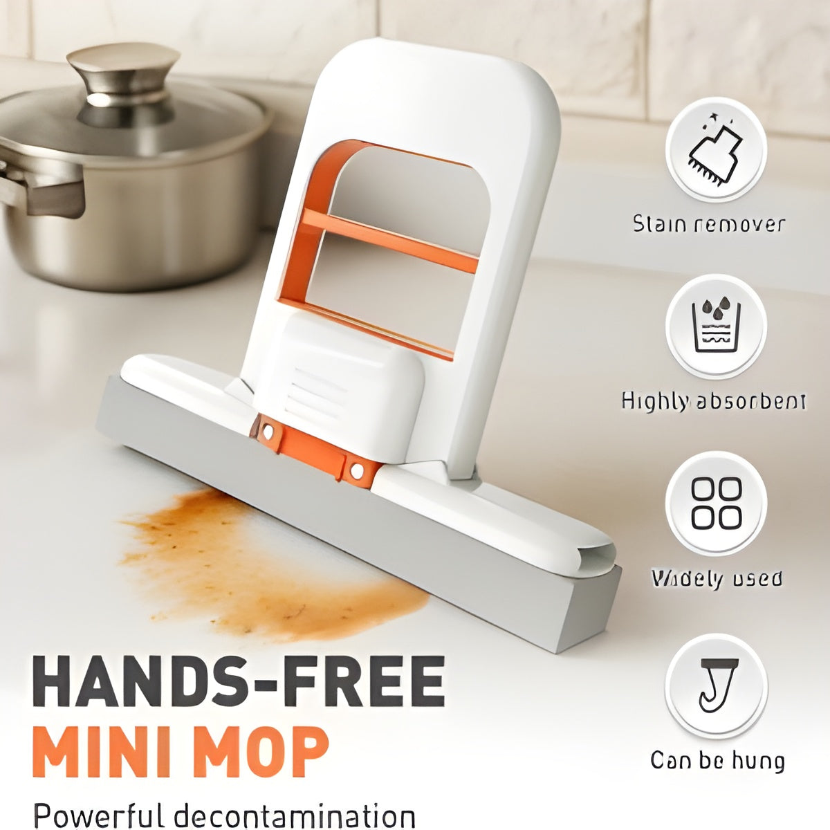 Hands-Free Mini Mop