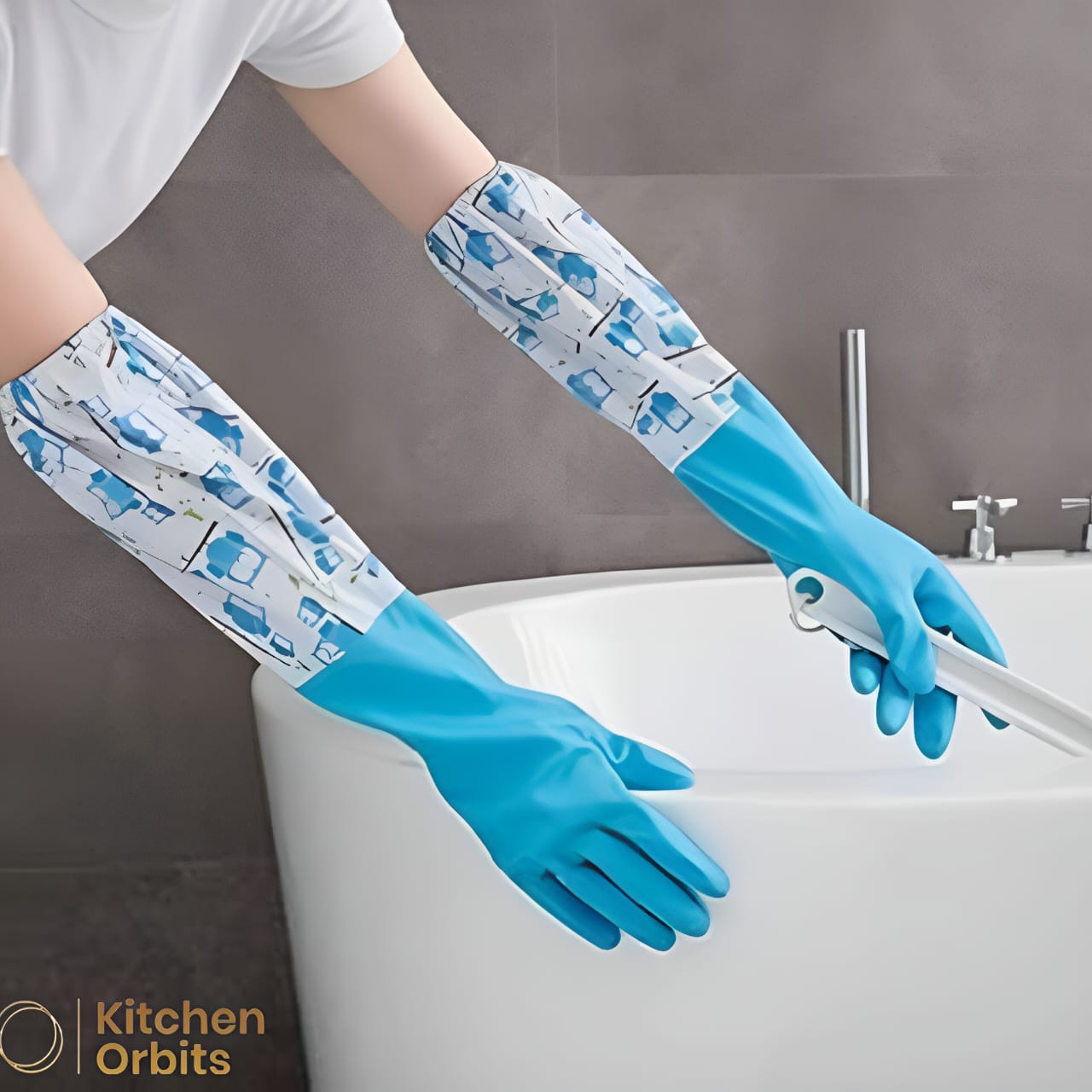 Waterproof Dishwashing Gloves