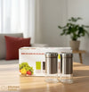 Premium Stainless Steel Salt & Pepper Grinder Set